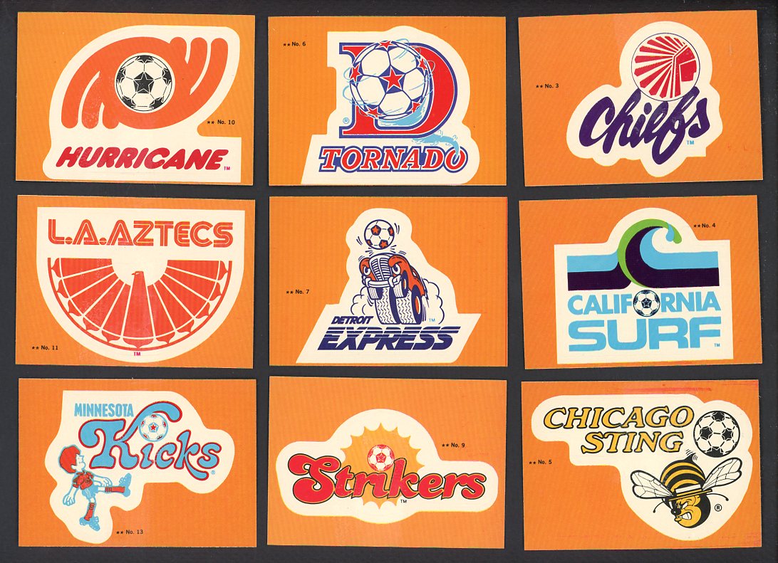 1979 Topps NASL Soccer Stickers Complete Set 560044