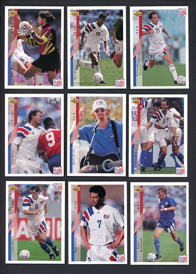 1994 Upper Deck World Cup Contenders Complete Set 560047