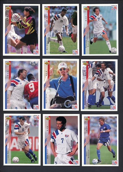 1994 Upper Deck World Cup Contenders Complete Set 560047