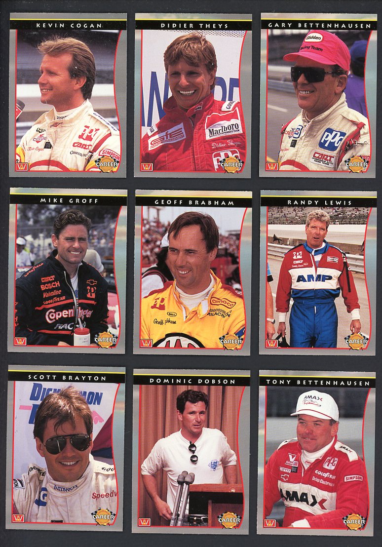 1992 All World Auto Racing Complete Set 560060