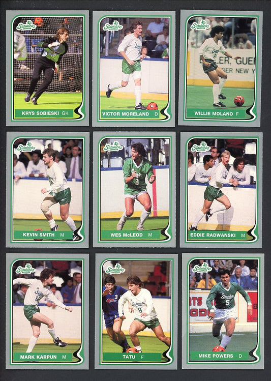 1987 Pacific MISL Soccer Complete Set 560073