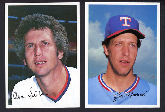 1981 Topps Giant Photo Cards Rangers Astros Complete Set 560074