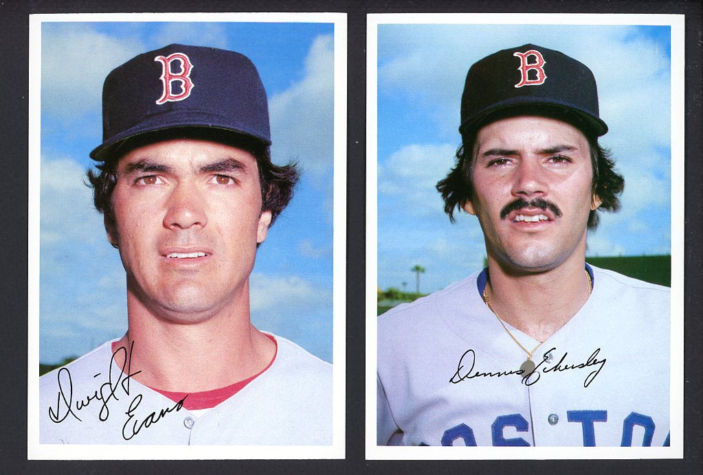 1981 Topps Giant Photo Cards Boston Red Sox Complete Set 560075