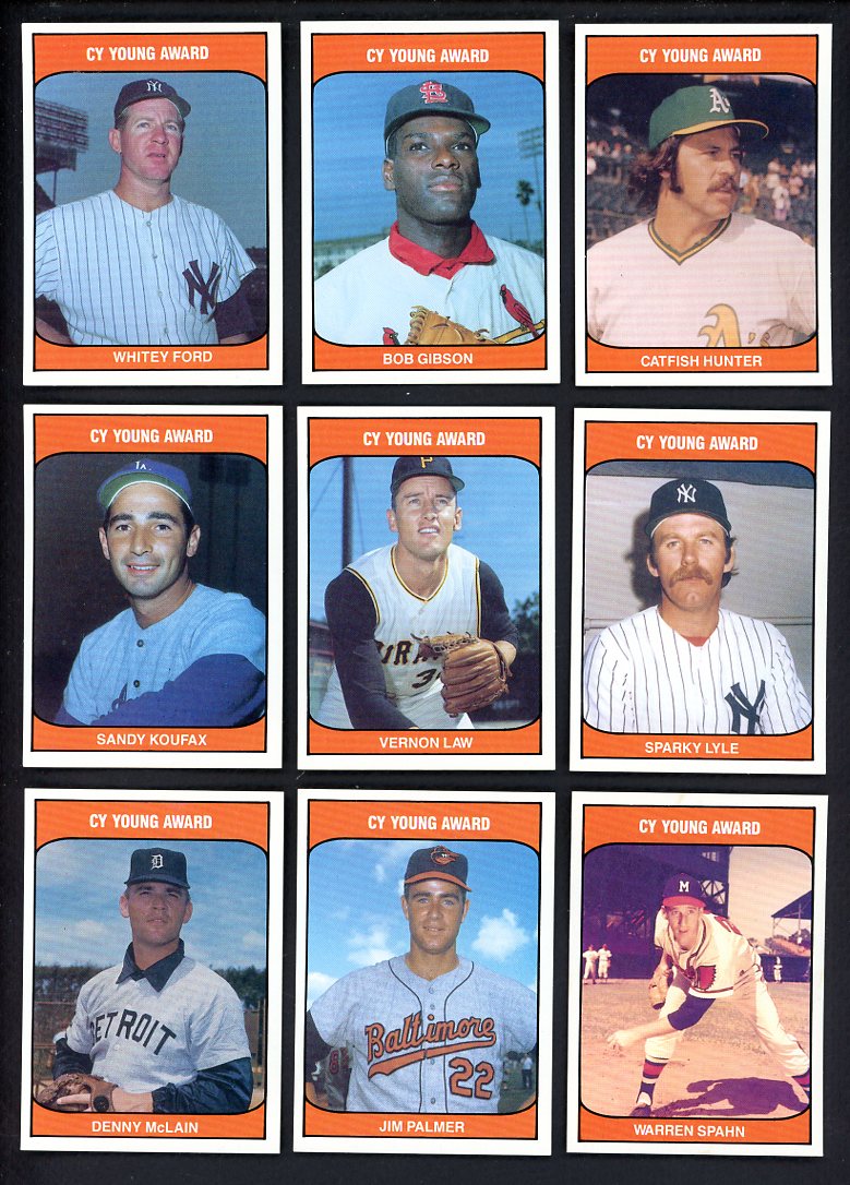 1985 TCMA Cy Young Winners Complete Set 560091