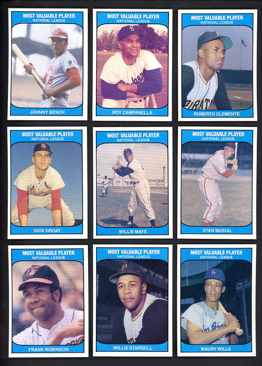 1985 TCMA N.L. Most Valuable Players Complete Set 560094