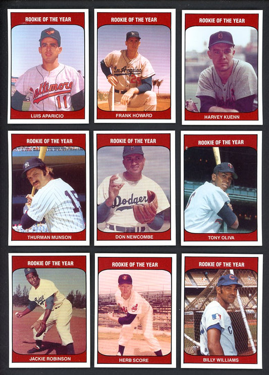 1985 TCMA Rookies Of The Year Complete Set 560095