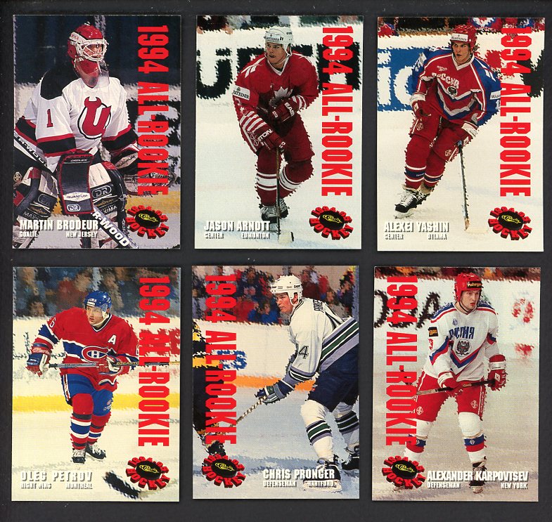 1994 Classic Hockey All Rookie Complete Set 560104