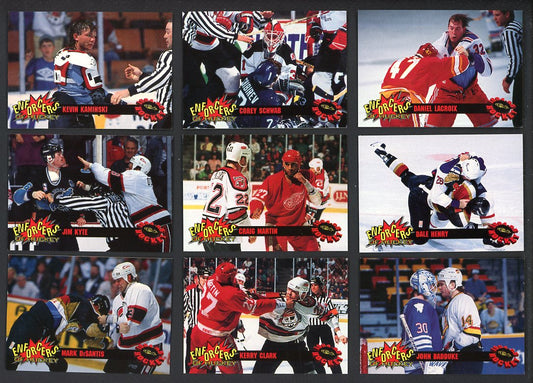 1994 Classic Hockey The Enforcers Complete Set 560111