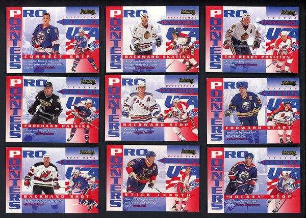 1995 Donruss Hockey Pro Pointers Complete Set 560117