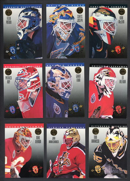 1993 Leaf Hockey Painted Warriors Complete Set 560118