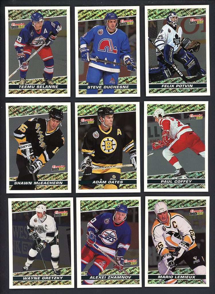 1994 Topps Premier Hockey Black Gold Complete Set 560123