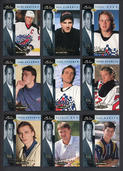 1994 UD Be A Player Hockey Up Close And Personal Complete Set 560128