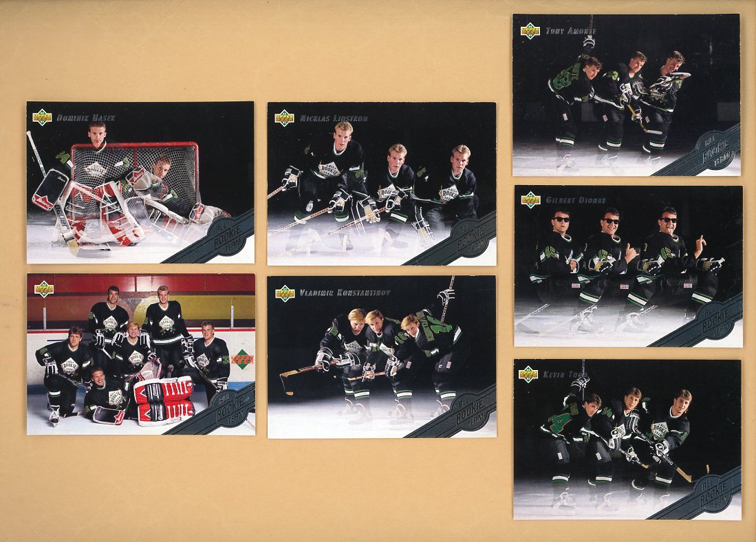 1992 Upper Deck Hockey All Rookie Team Complete Set 560129