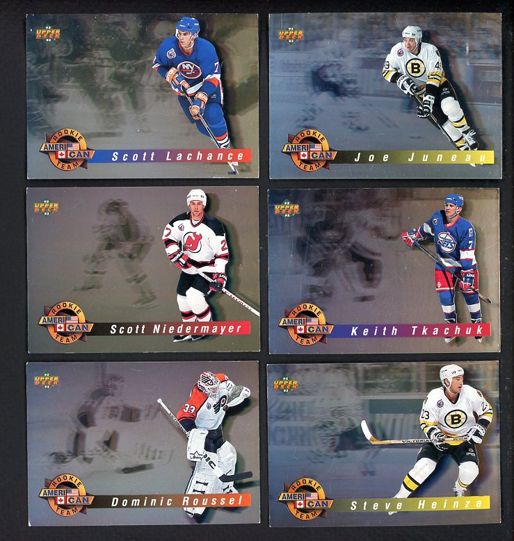 1992 Upper Deck Hockey American Rookie Team Complete Set 560131