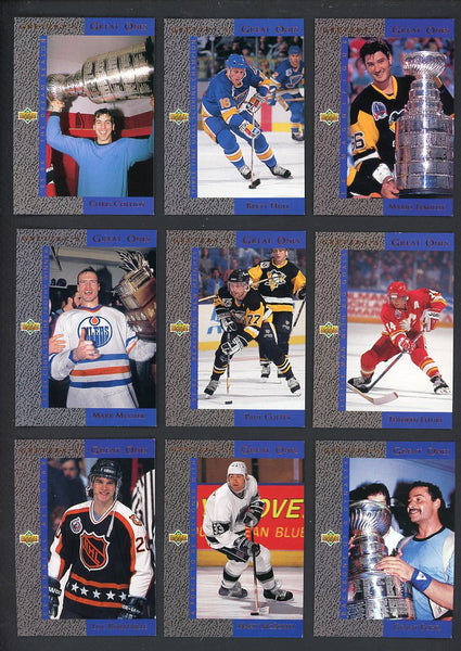 1993 Upper Deck Hockey Great Ones Complete Set 560136