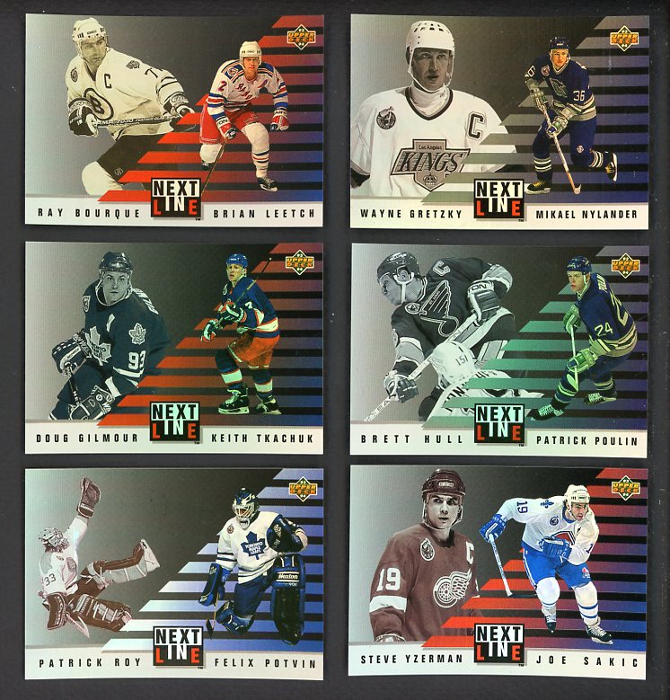 1993 Upper Deck Hockey Next In Line Complete Set 560137