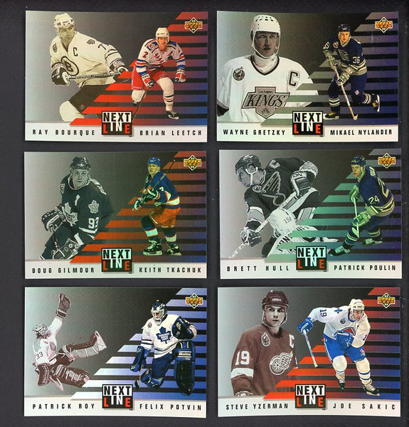 1993 Upper Deck Hockey Next In Line Complete Set 560138