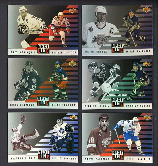 1993 Upper Deck Hockey Next In Line Complete Set 560139