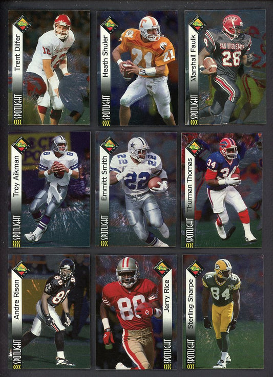 1994 Classic Pro Line Live Football Complete Set 560147