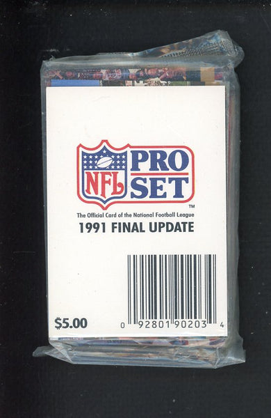 1991 Pro Set Football Final Update Complete Set 560155