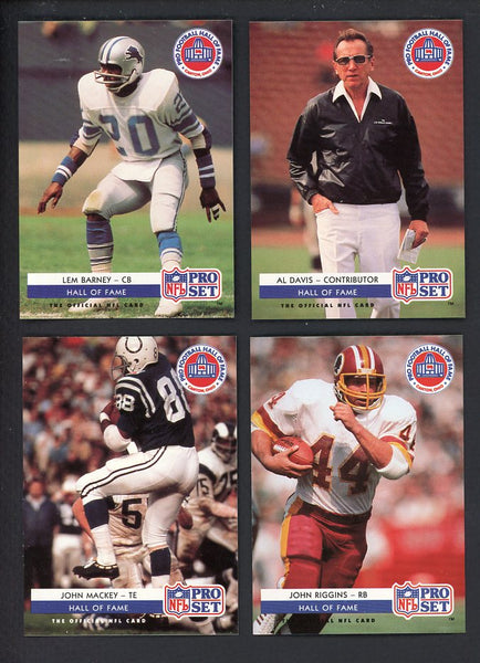 1992 Pro Set Football Hall Of Fame Complete Set 560158