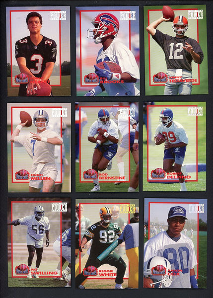 1993 Pro Set Power Football Power Moves I Complete Set 560165