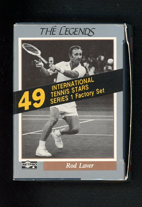 1991 Net Pro The Legends Tennis Stars Complete Set 560174