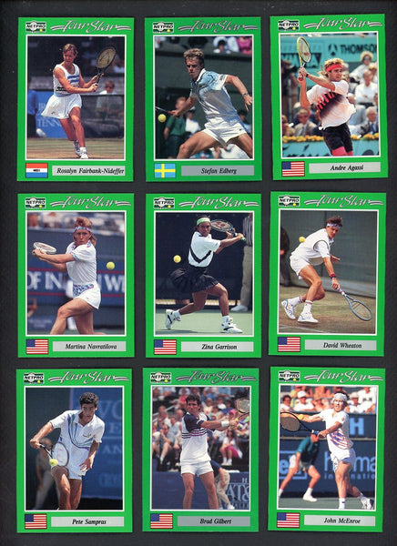 1991 Net Pro Tennis Tour Stars I Complete Set 560177