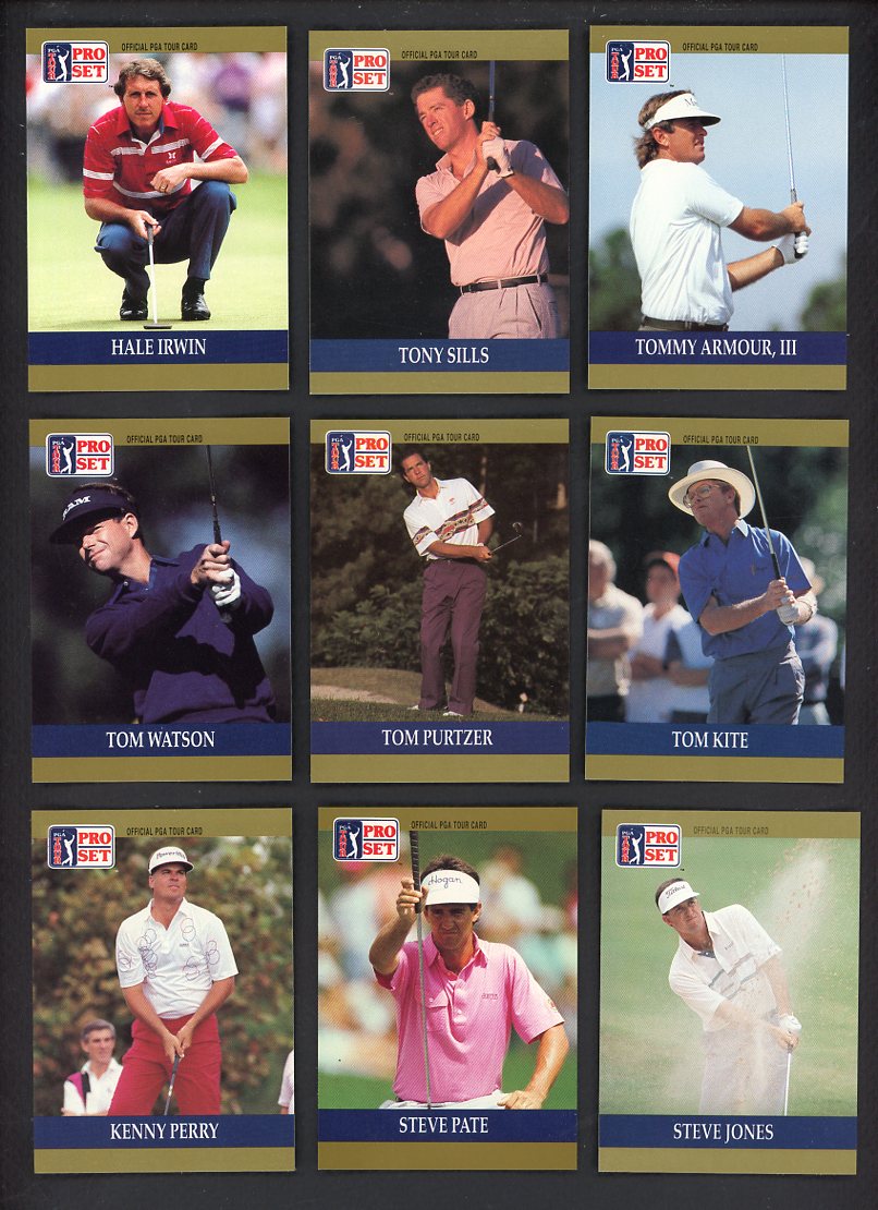 1990 Pro Set PGA Golf Complete Set 560179