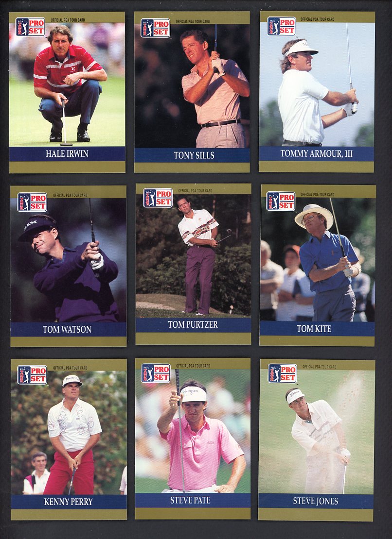 1990 Pro Set PGA Golf Complete Set 560180