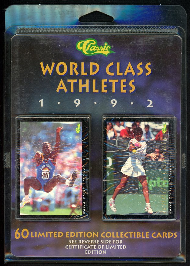1992 Classic World Class Athletes Complete Set 560186