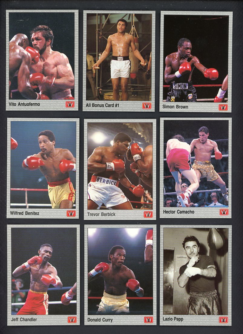 1991 All World Boxing Complete Set 560189