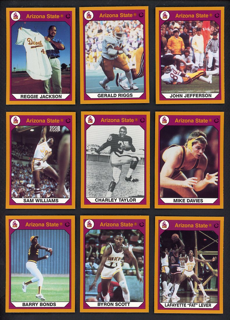 1990 Collegiate Collection Arizona State Sun Devils Complete Set 560206
