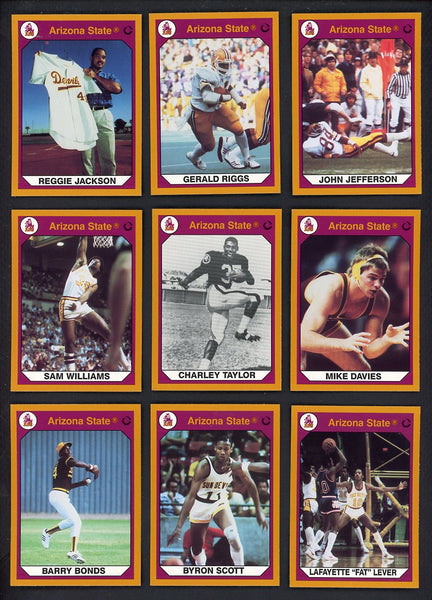 1990 Collegiate Collection Arizona State Sun Devils Complete Set 560206