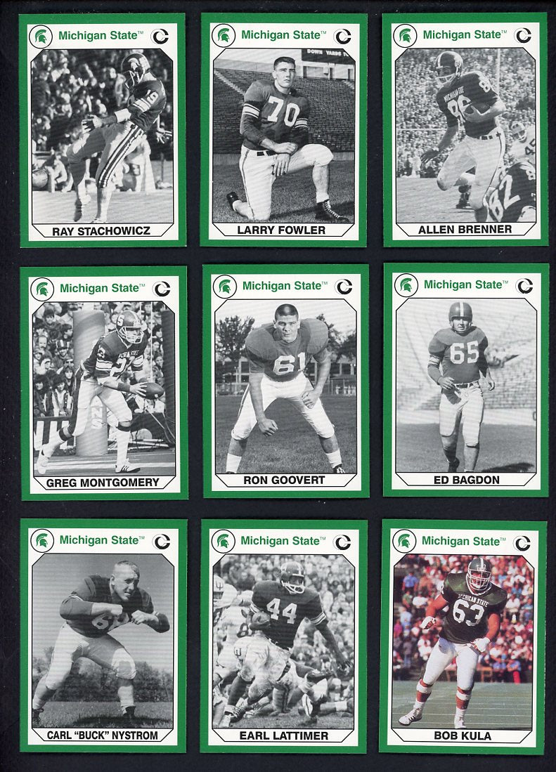 1990 Collegiate Collection Michigan State Spartans Complete Set 560210