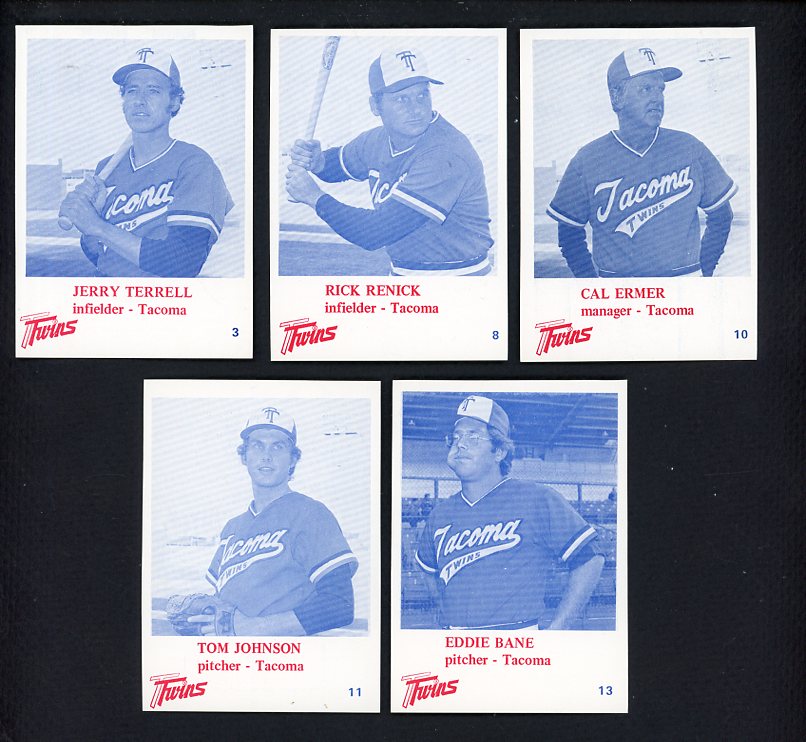 1975 KMO Tacoma Twins Part Set Lot 5 Diff Cal Ermer 560302