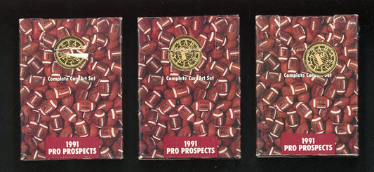 1991 Star Pics Football Complete Set Lot Of 4 560307