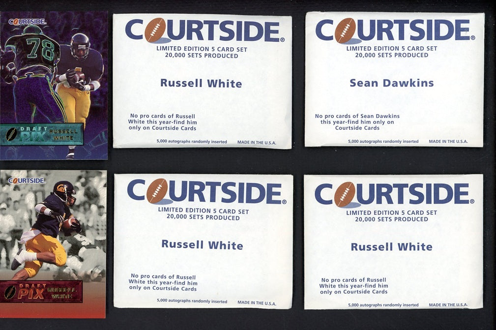 1993 Courtside Football Complete Set Lot Of 5 560312