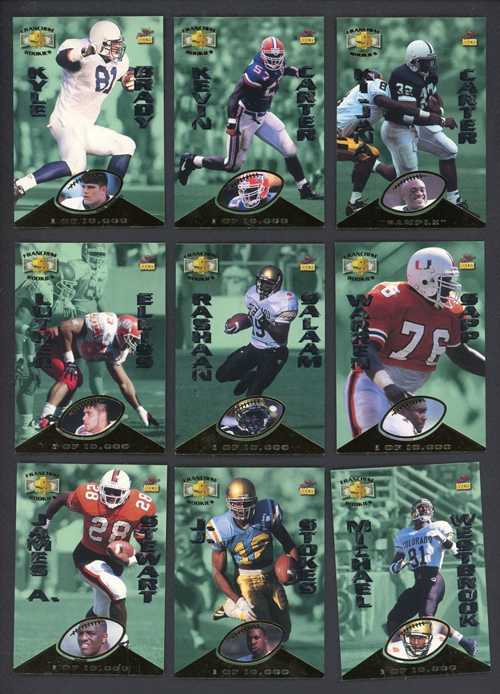 1995 Signature Rookies Franchise Complete Set Lot Of 22 560314