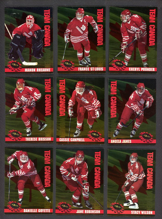 1994 Classic Womens Hockey Complete Set Lot Of 21 560318