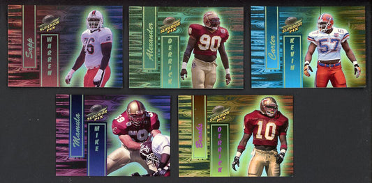 1995 Superior Pix Football Top Defender Complete Set Lot Of 4 560323