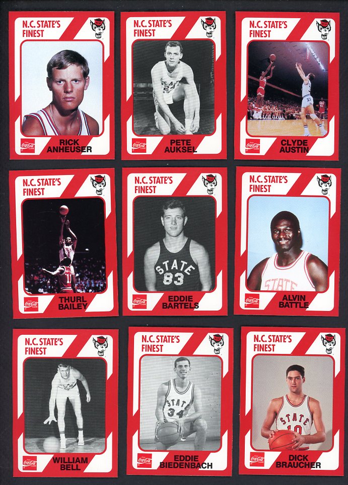 1989 Collegiate Collection North Carolina State Complete Set 560326