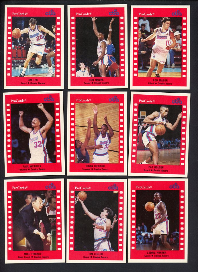 1990 Pro Card CBA Basketball Complete Set 560330