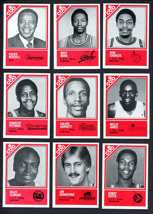 1982 TCMA CBA Basketball Complete Set 560331