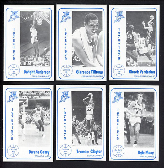 1979 Foodtown University Of Kentucky Basketball Complete Set 560332