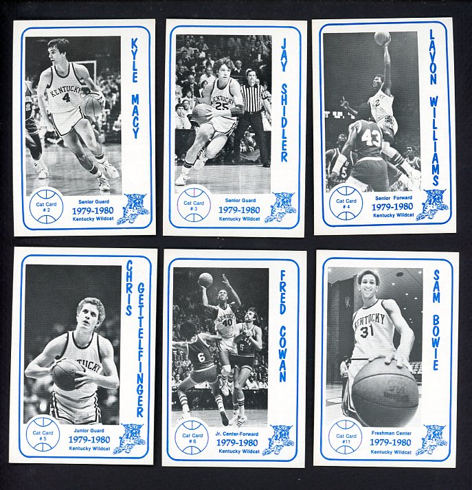 1980 Foodtown University Of Kentucky Basketball Complete Set 560333