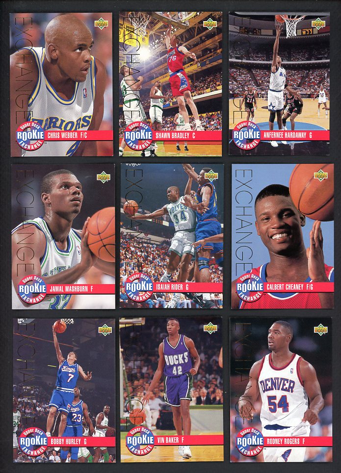 1993 Upper Deck Basketball Rookie Exchange Complete Set 560349