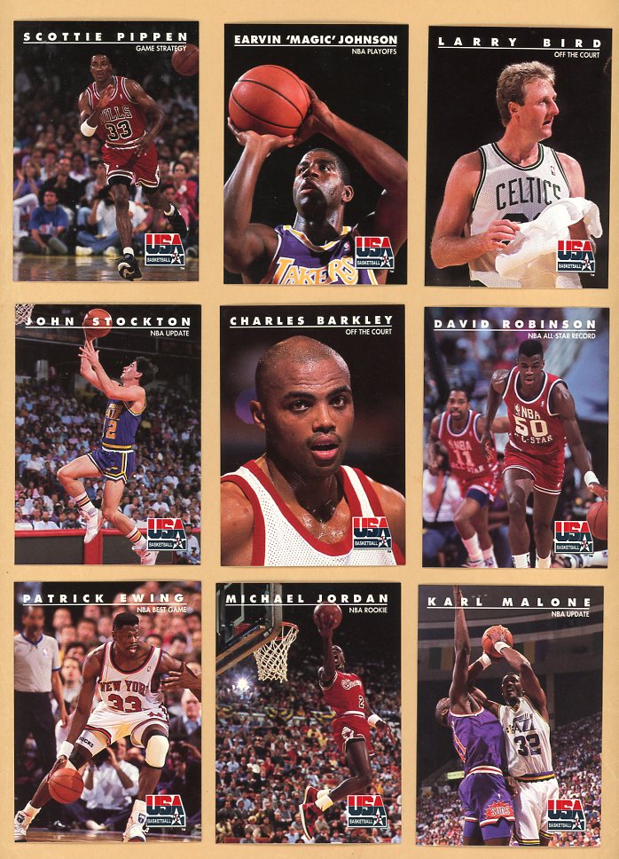 1992 Skybox Basketball Dream Team Complete Set 560353