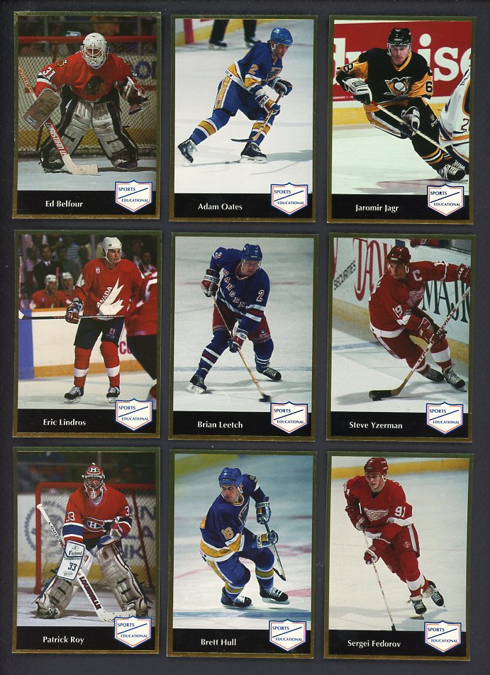 1991 Sports Educational Hockey Complete Set Lot Of 3 560356