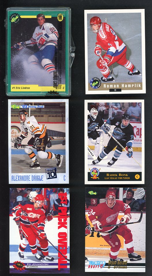 1991-95 Classic Hockey Draft Picks Complete Set Lot Of 7 560358